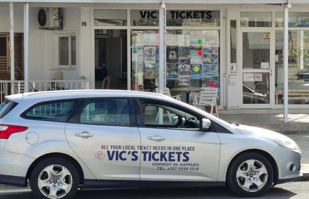 Vicstickets kapparis office