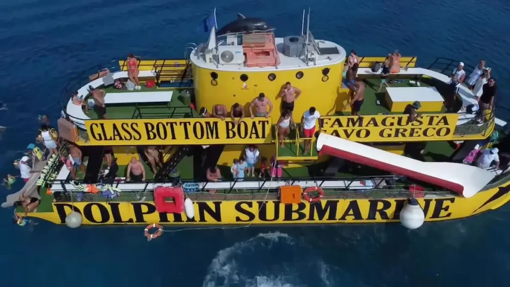 Dolphin submarine cruises protaras