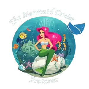 The mermaid cruise protaras logo