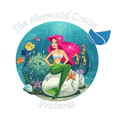 The mermaid cruise protaras logo