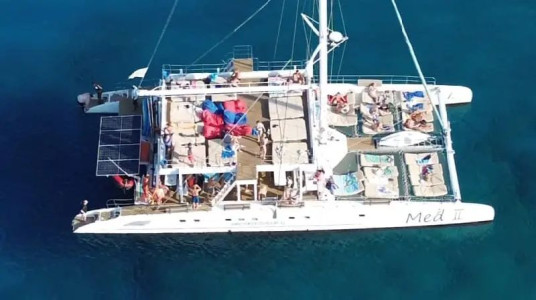 Book Med 2 Catamaran Cruise from Protaras or Ayia Napa