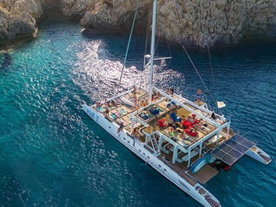 Book Med 2 Catamaran Cruise from Protaras or Ayia Napa