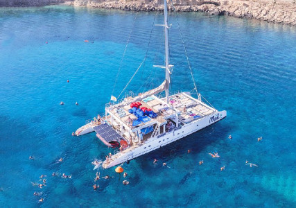 Book Med 2 Catamaran Cruise from Protaras or Ayia Napa