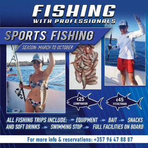 Book Sport Fishing Ayia Napa Protaras